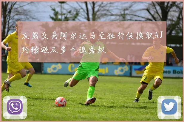 灰熊交易阿尔达马至独行侠换取AJ约翰逊及多个选秀权